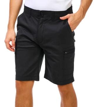 Thumbnail 1: HALLSTATT Men's Solid Cargo Shorts  