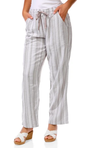 Thumbnail 1: Dash Women's Stripe Print Pants  