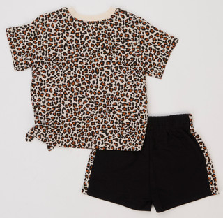 Thumbnail 2: Baby Phat Girls 2 Pc Shorts Set  