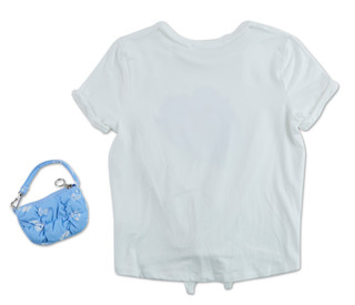 Thumbnail 2: Btween Girls 2 Pc Top & Pouch Set  
