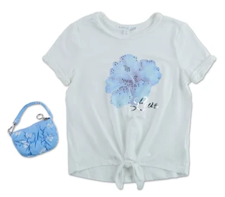 Thumbnail 1: Btween Girls 2 Pc Top & Pouch Set  