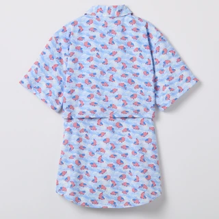 Thumbnail 4: SILVER BAIT Men's Americana Short Sleeve Polo 