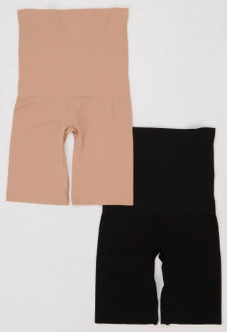 Thumbnail 2: SKINNY GIRL Women's 2 Pk Shapewear Shorts  
