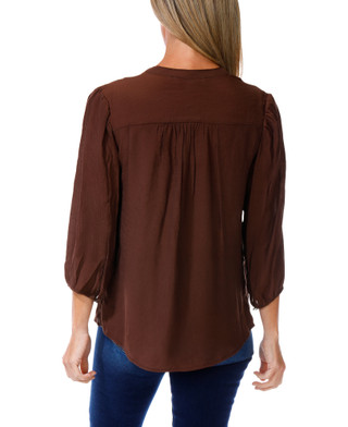 Thumbnail 2: Kate Park Women's Quarter Button Top  