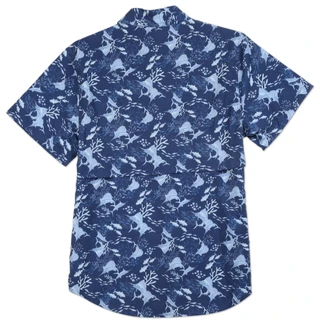 Thumbnail 2: SILVER BAIT Men's Americana Short Sleeve Polo 