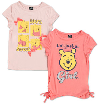 Thumbnail 1: Winnie The Pooh Girls 2 Pk Graphic Tees  