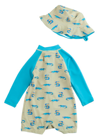 Thumbnail 2: Andy & Evan Baby Boys 2 Pc Swim Set 