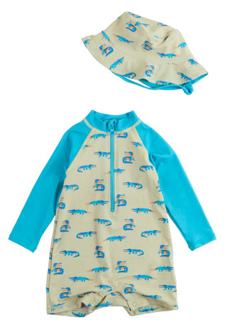 Thumbnail 1: Andy & Evan Baby Boys 2 Pc Swim Set 