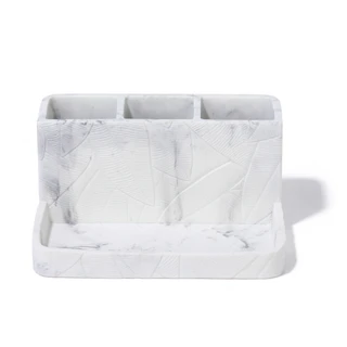 Thumbnail 3: Caro Home Marble Bathroom Organizer  