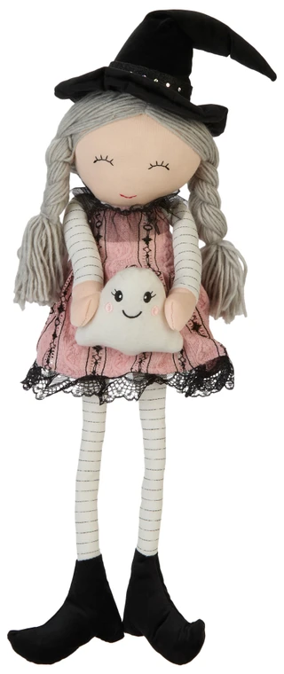 Thumbnail 1: Magical Season 12 in Halloween Sitting Witch Home Decor 