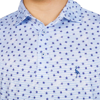 Thumbnail 5: TAILORBYRD Men's Short Sleeve Print Polo 