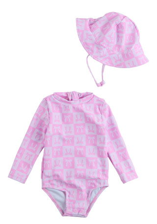 Thumbnail 1: Andy & Evan Baby Girls 2 Pc Swim Set 