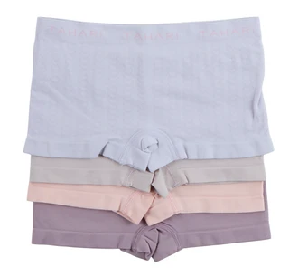 Thumbnail 2: Tahari Big Girls 4 Pk Seamless Boyshorts 