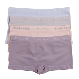 Thumbnail 1: Tahari Big Girls 4 Pk Seamless Boyshorts 