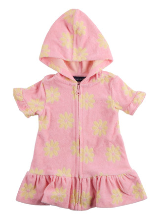 Thumbnail 1: Andy & Evan Baby Girls Zip-Up Cover Up  
