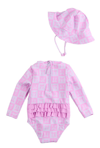 Thumbnail 2: Andy & Evan Baby Girls 2 Pc Swim Set 