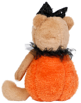 Thumbnail 2: Magical Season 11 in Jack-O'-Lantern Bear Home Decor 