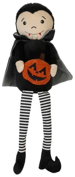 Thumbnail 1: Magical Season 12 in Halloween Sitting Vampire Plush Home Decor 
