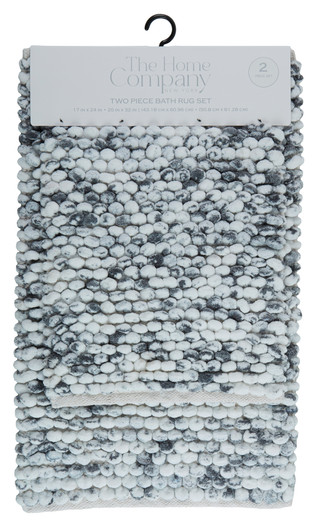 Thumbnail 1: The Home Company 2 Pc Bath Rug Set 