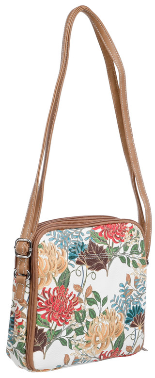 Thumbnail 2: MULTISAC Zip Around Floral Crossbody Bag 