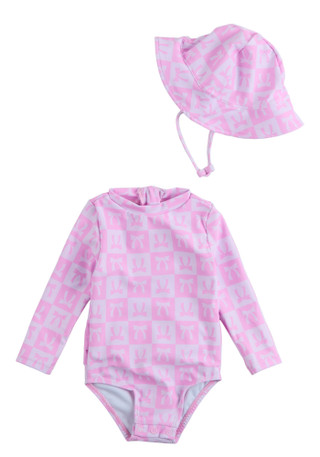 Thumbnail 1: Andy & Evan Baby Girls 2 Pc Swim Set 