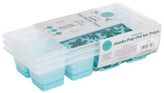 Thumbnail 2: CORE HOME Jumbo Pop-Out Ice Trays 