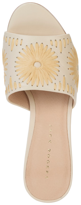 Thumbnail 3: JACK ROGERS Womens Raffia Block Heel Sandals 