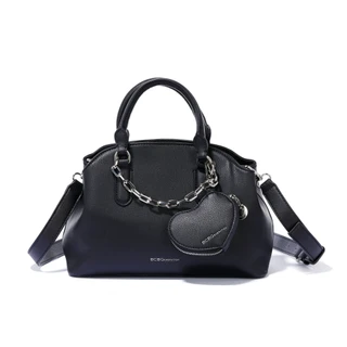 Thumbnail 1: BCBGeneration Triple Compartment Satchel w/ Heart Bag Charm 