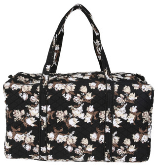 Thumbnail 1: Traveland Moonlight Floral Quilted Duffel Bag 