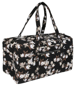 Thumbnail 4: Traveland Moonlight Floral Quilted Duffel Bag 