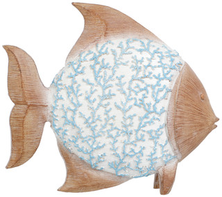 Thumbnail 1: TURTLE KING CORP Textured Fish Decor Accent 