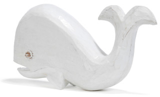 Thumbnail 2: Sagebrook Home Wooden Whale Figurine 