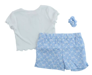 Thumbnail 2: Love To Be Loved Toddler Girls 3 Pc Skort Set 