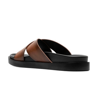 Thumbnail 5: Stacy Adams Men's Montel Cross Strap Slide Sandal 