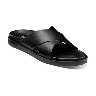 Thumbnail 1: Stacy Adams Men's Montel Cross Strap Slide Sandal 