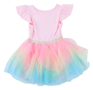 Thumbnail 3: Disney Princess Toddler Girl's Short Sleeve Princess Ballerina Dress 