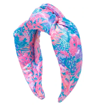 Thumbnail 2: LILLY PULITZER Wide Knotted Satin Headband 