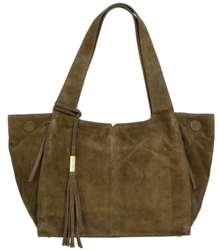 Thumbnail 1: Vince Camuto Suede Tote Bag 