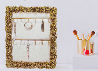 Thumbnail 5: Concepts 10x13 Rose Frame Jewelry Organizer  