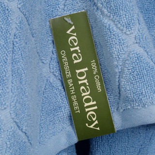 Thumbnail 2: Vera Bradley 33x63 Diamond Pattern Bath Sheet 