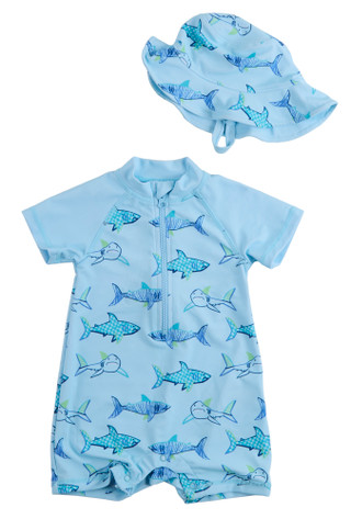 Thumbnail 1: Andy & Evan Baby Boys 2 Pc Swim Set 