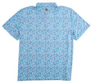 Thumbnail 2: FLAG & ANTHEM Men's Short Sleeve Print Polo 