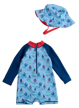 Thumbnail 1: Andy & Evan Baby Boys 2 Pc Swim Set 