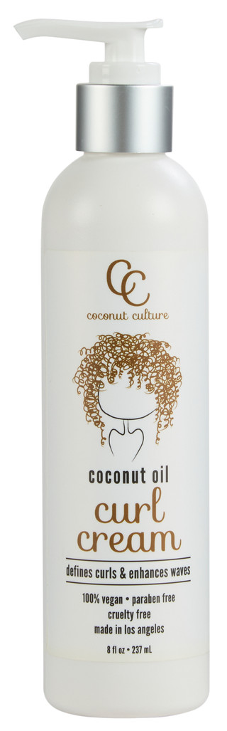 Thumbnail 1: Custom Nature 8 oz Coconut Oil Curl Cream 
