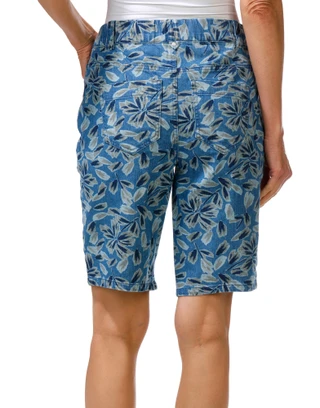 Thumbnail 2: Kate Park Women's Petite Denim Shorts  