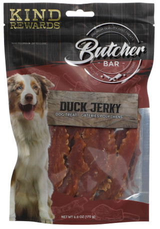 Thumbnail 1: Kind Rewards 6 oz Duck Jerky Dog Treats  