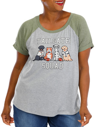 Thumbnail 1: Truself Women's Plus Graphic Top  