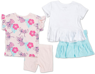 Thumbnail 2: Disney Toddler Girls 4 Pc Shorts Set  