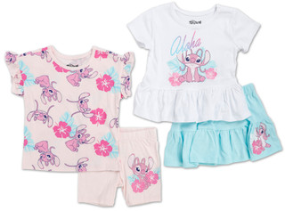 Thumbnail 1: Disney Toddler Girls 4 Pc Shorts Set  