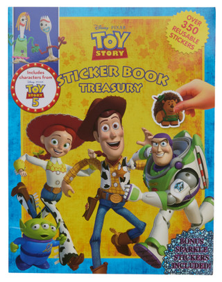 Thumbnail 1: Toy Story 350 plus Sticker Treasury Book  